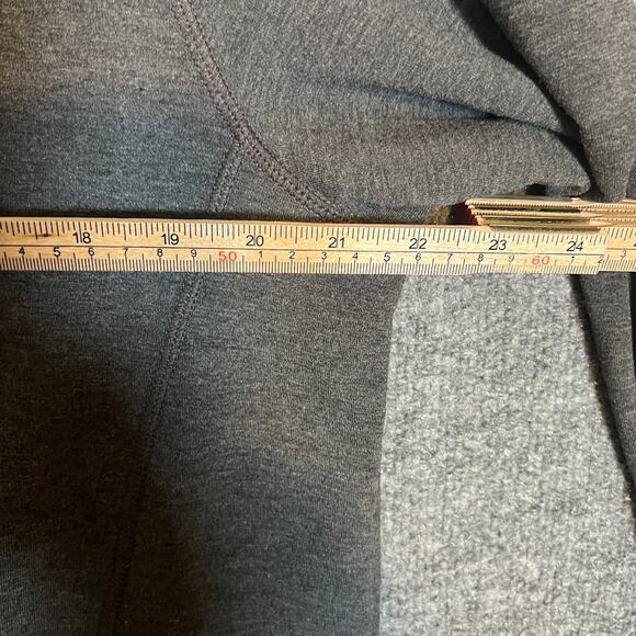 Orvis Sweater Mens XL Gray 1/4 Sweatshirt Stretch Casual Long Sleeve - Picture 6 of 10